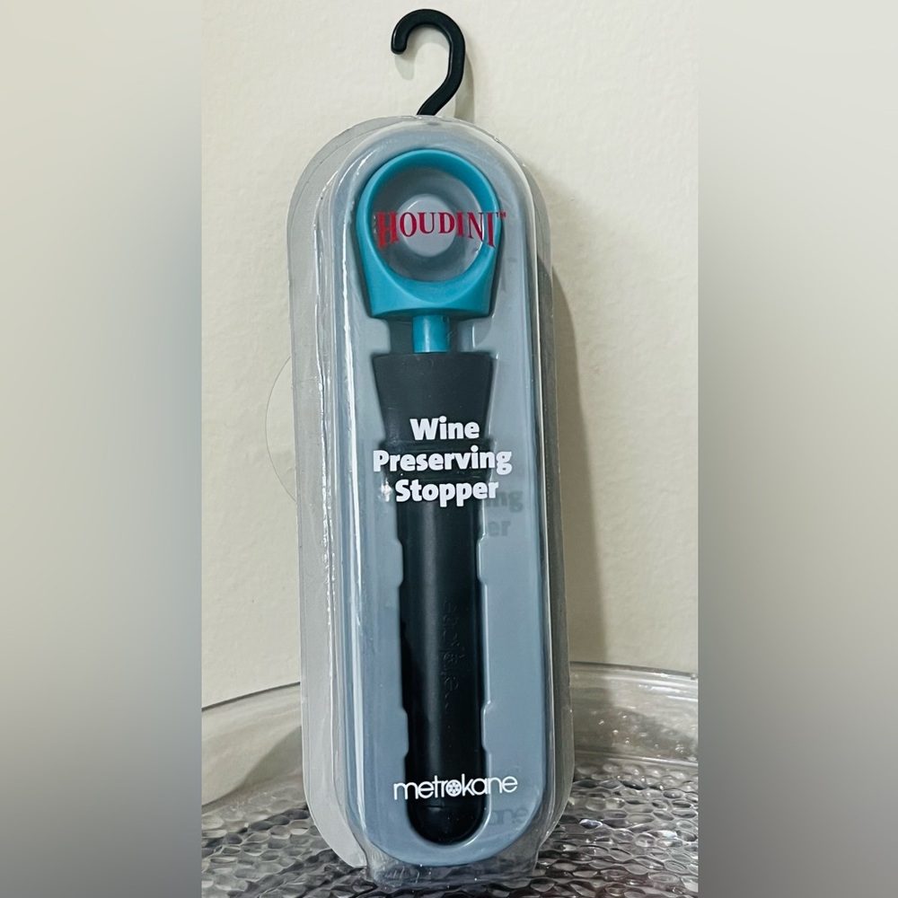 🆕 Houdini- Wine Preserving Stopper factory sealed